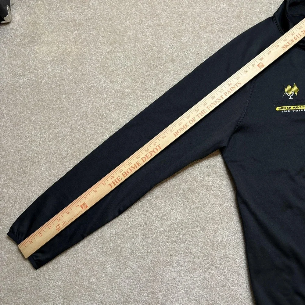The North Face Fleece Pullover NWT Mens Large Black 1/4‎ Zip Hiking Canyonlands